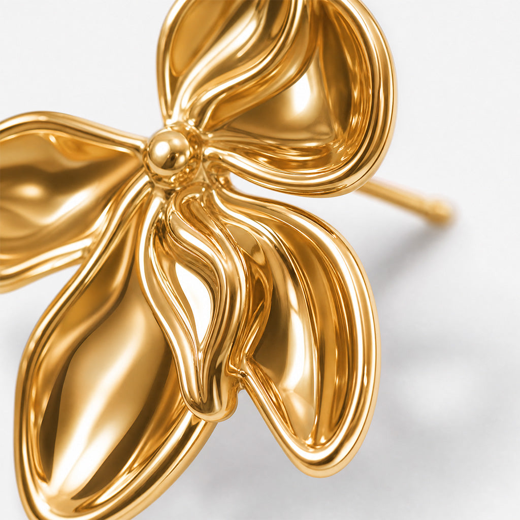 Boucles d'oreilles Floraison